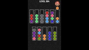 Ball sort Puzzle level 304