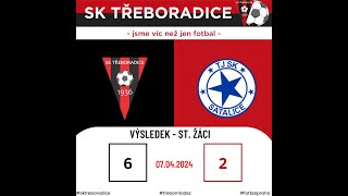 St žáci | SK Třeboradice -  TJ Satalice 6:2