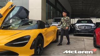 This stunning supercar which is maclren720s was arrived in cambodia
last night at 12 o’ clock.this morning me and my squad #sop went to
kim srun premier auto...