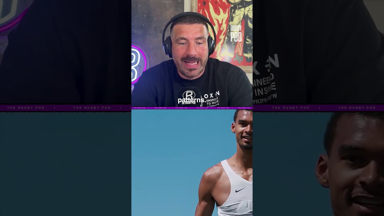 A 7’4 Rugby Player 😬Go and listen to The Full Episode NOW on Spotify 🎧#rugbypod #NBA