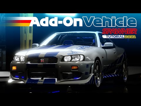 How to Install Add-On Vehicle Spawner + Fast & Furious Car Pack - GTA 5 Mods