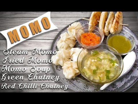 Video মোমোর ফুল প্যাকেজ | Chicken Momo Recipe | Steam Momos... - youtube