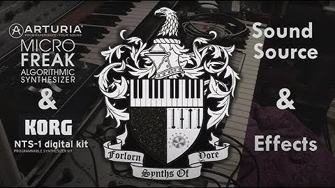 Arturia MicroFreak + Korg Nu:Tek NTS-1