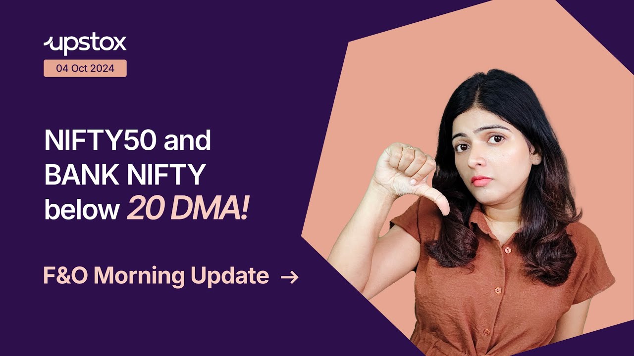 Both NIFTY50 & BANK NIFTY slip below 20-DMA! What now?