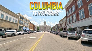 Columbia Tennessee Driving Through