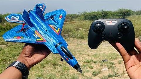 RC Fastest Fighter Jet Su-27 RC Plane Unboxing & Flying Test