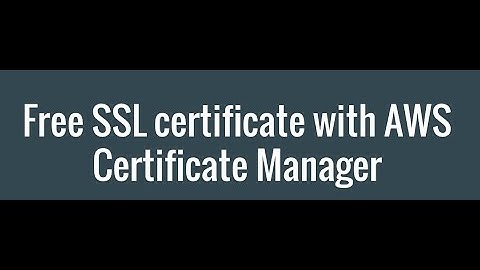 How to configure SSL Certificate on AWS Wordpress in Hindi.