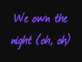 We own the nightselena gomez  the scene  lyrics