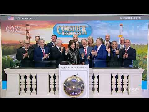 The nyse welcomes comstock resources in celebration of its 25th anniversary of listing $crk