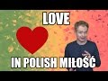 How to say I LOVE YOU in Polish Language