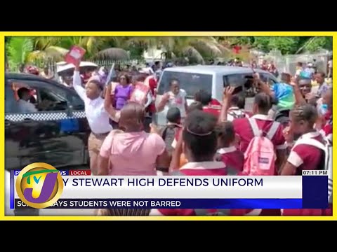 Godfrey Stewart High Defends Uniform Policy | TVJ News