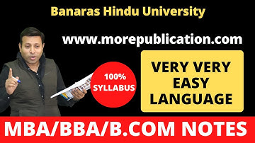 MBA BOOKS/NOTES BHU|Banaras Hindu University|EASY LANGUAGE|BBA NOTES/BOOKS|BCOM NOTES/BOOKS|