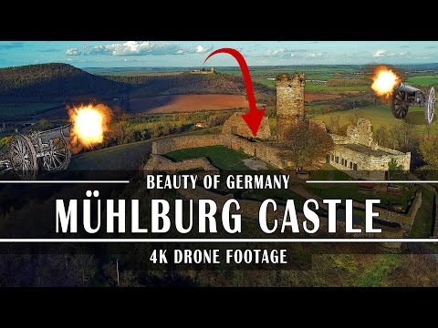 Mühlburg Castle  - DJI Mini2 Drone 4K - Cinematic | Aerial Footage | Ruins | Arnstadt Germany
