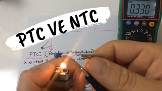 Termistörler, PTC NTC Nedir, Nasıl Kullanılır, PTC ve NTC Ölçümü