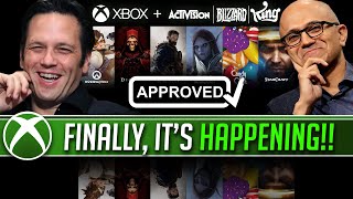 Xbox Just Got A MAJOR VICTORY - Microsoft Xbox Activision Blizzard Deal APPROVED!!