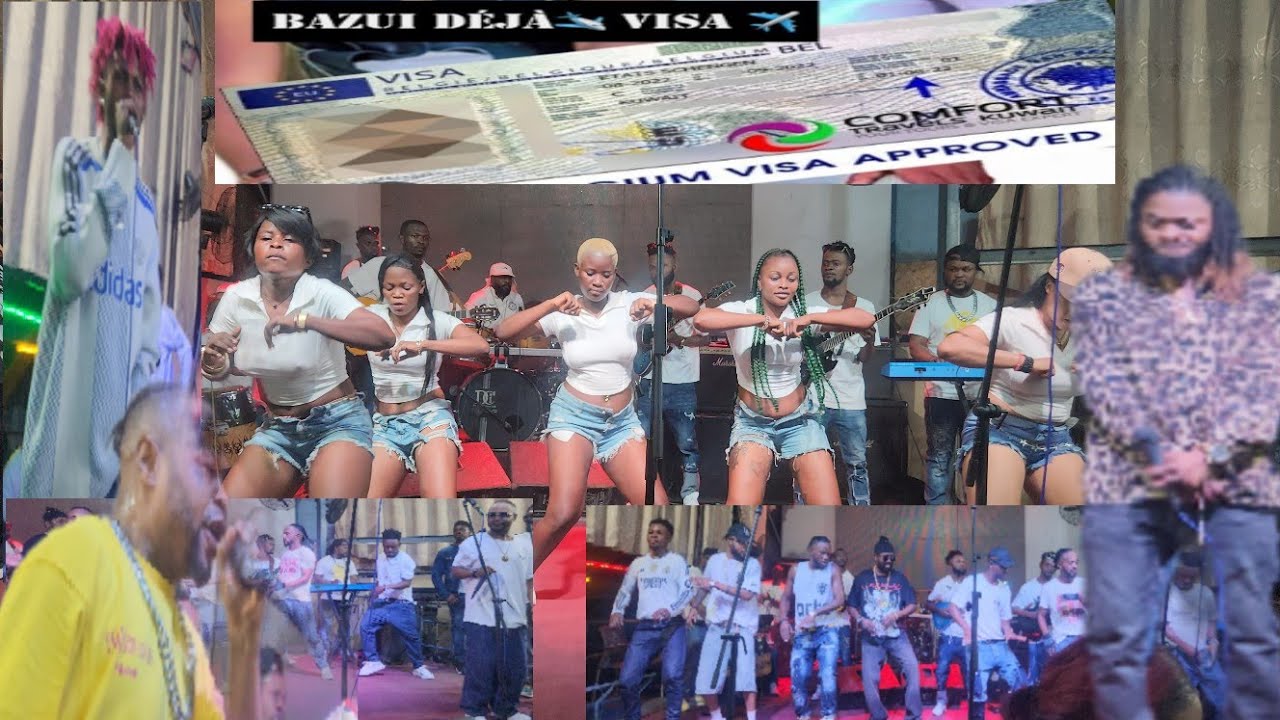 WERRASON APESI BA VISA EBELE PONA TOURNÉ EUROPÉEN BA DANSEUSE BA SEPELISI JAMAÏQUE ROI SABO EZO GUÈR