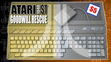 Atari 1040 ST Restoration.