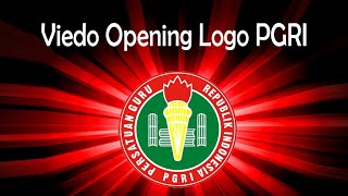 Logo PGRI | Video Opening