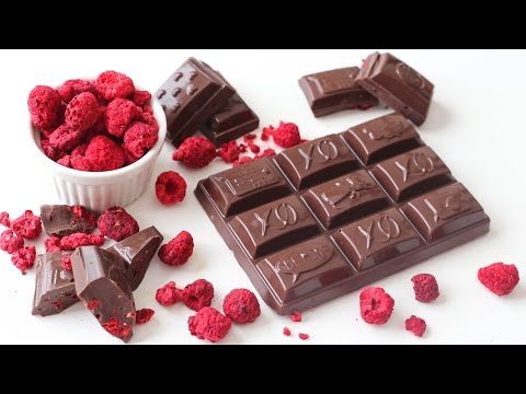 Raspberry Chocolate Bars