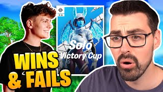 Solo Victory Cup Wins & Fails  Clix, Lacy, Pxlarized, Jivan | AussieAntics Highlights