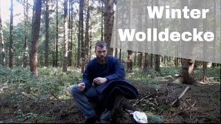 Beste Winter Wolldecke? Bushcraft Ohne Plastik
