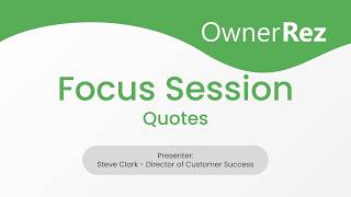 Focus Session - Quotes