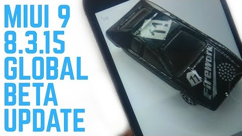 MIUI 9 8.3.15 Global Beta ROM Update!All Bug Fix!Redmi  Note 4