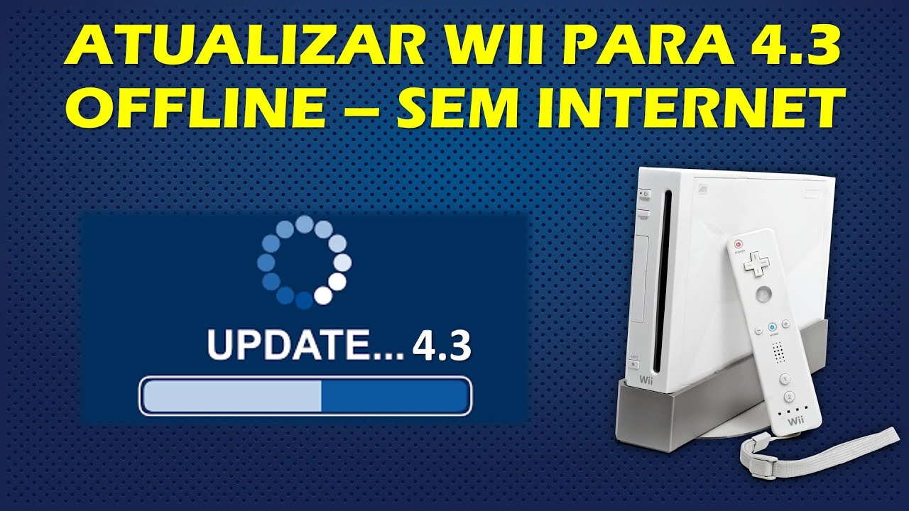 Atualização Desbloqueio Wii 4.3 Conserto De Erro 003 !!!