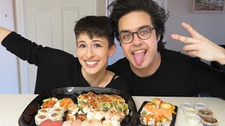 SUSHI MUKBANG/Q&A