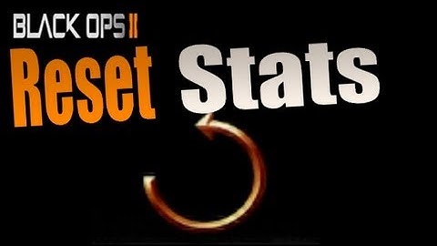 Black Ops 2 Reset Stats! BO2 Prestige Awards Fresh Start (Stat Reset COD)