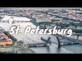 Aerial of St. Petersburg, Russia | Historic Center of St. Petersburg, Russia (HD)