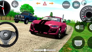 Indian Cars Simulator 3D: (Mustang GT) - Car Driving 3D Game - Car Game Android Gameplay screenshot 3