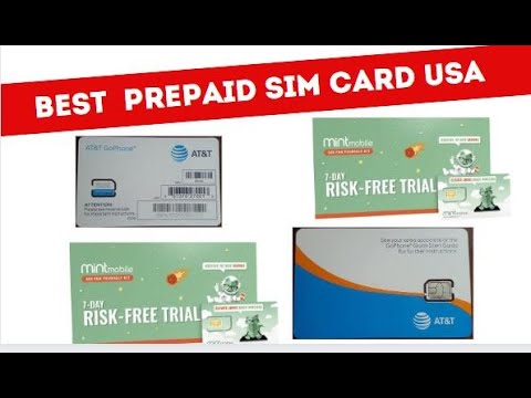 Best Prepaid SIM Card USA For Tourists & USA Travellers 2023 