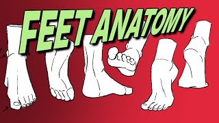 How to Draw Feet in ANY Angle - Beginner Tutorial