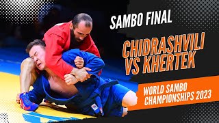 CHIDRASHVILI Vakhtangi vs KHERTEK Sayan. World Sambo Championships 2023