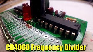 Super Stable Oscillator with the CD4060BE