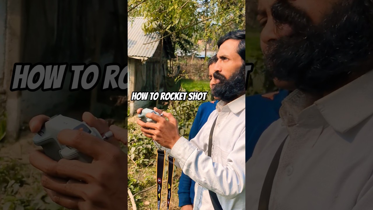 DJI Mini 3 Rocket Shot Easy Beginner Guide || DJI Mini 3 || Drone shorts 