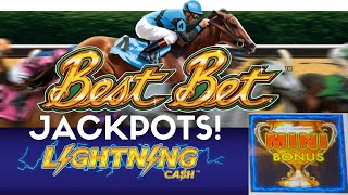 GREAT JACKPOTS on Lightning Cash Best Bet  #slots #lightningcash #lightninglink #jackpot #gambling