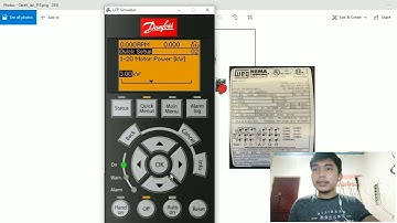 Variable Frequency Drive programming using simulation