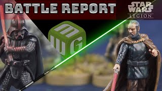 CIS vs Empire Star Wars Legion Battle Report Ep 1