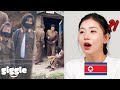 North Korean Girl Reacts to North Korean Soldier&#39;s Depressed Life Caught on CCTV Camera..!