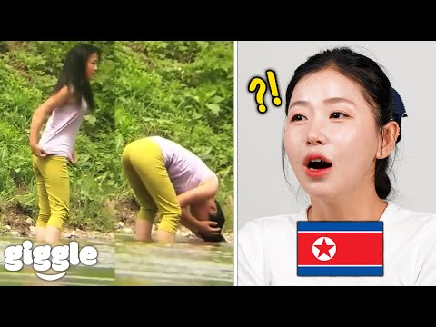 North Korean Reacts to Daily Life in North Korea Caught on CCTV Camera..!