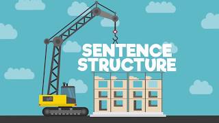 Learn English Grammar -  Lesson 1: Sentence Structure (With Arabic Subtitles)