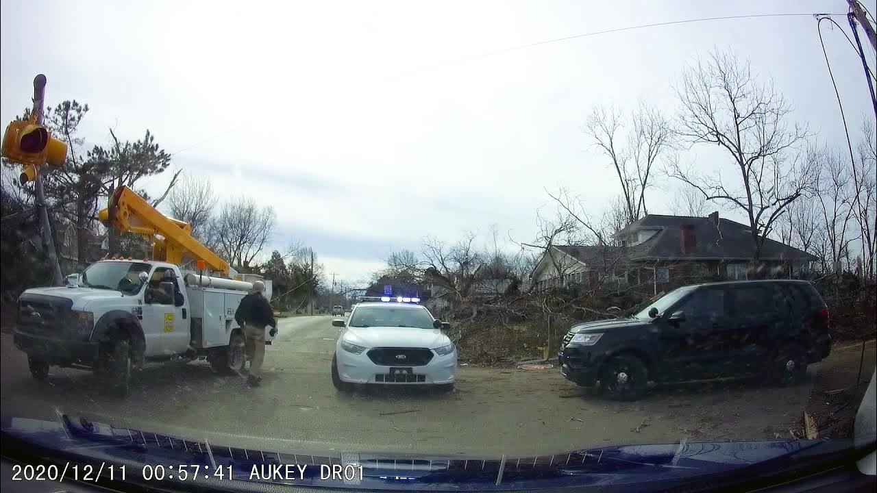 Dresden Tennessee Dash Cam Tornado Damage 2021 YouTube
