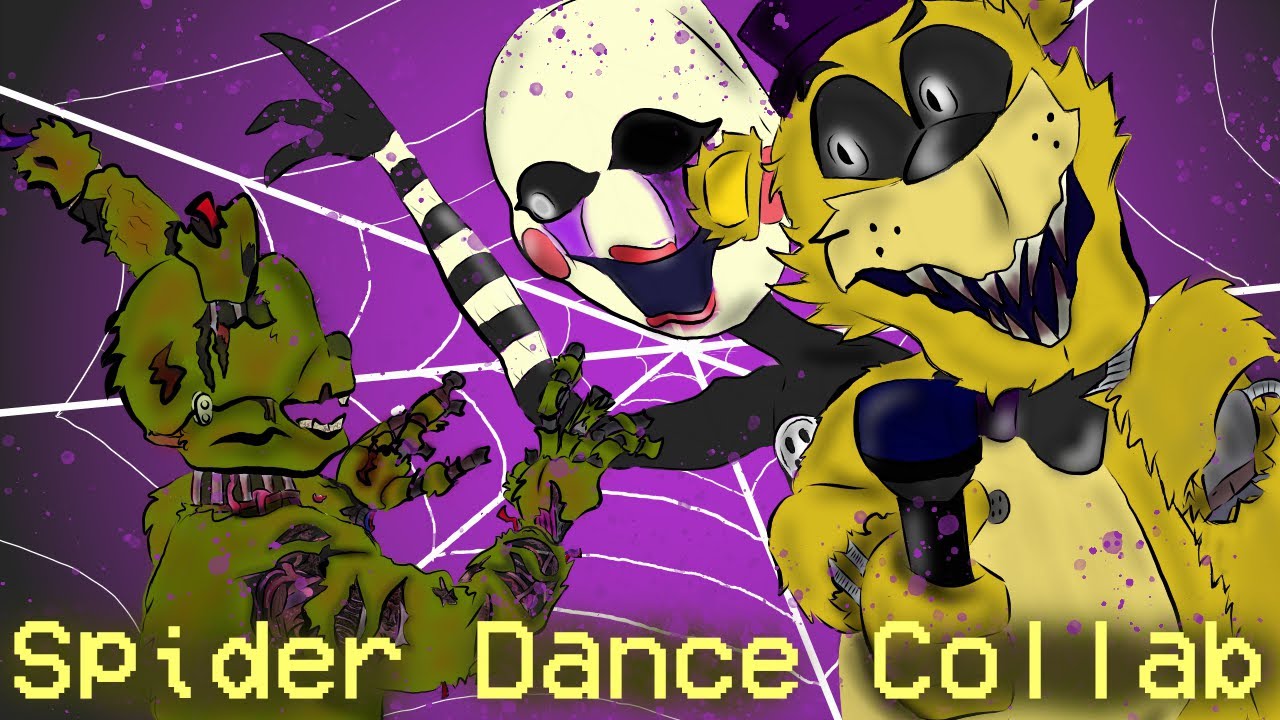 [FNAF - SFM/BLENDER - COLLAB] Spider Dance: Holder Remix