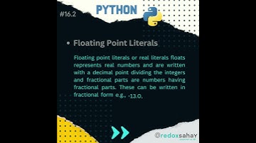Integer Literals and its types in Python