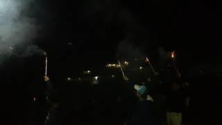 Kembang api Tahun baru 2018 puncak bogor