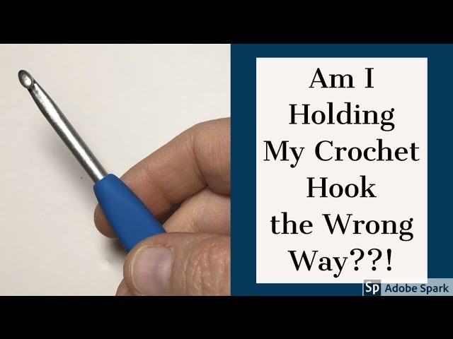 you're holding your crochet hook WRONGLY 🫠