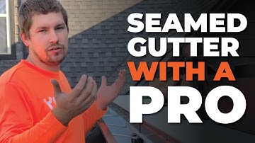 How To Install Gutters DIY | A Guide To Sealing & Sloping Seamed Rain Gutter