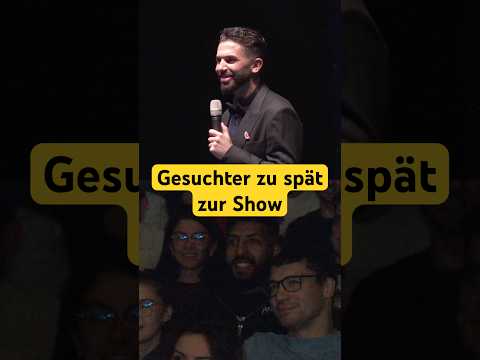 Gesuchter kommt zu spät zur Comedy Show ? Mehr davon auf Tour